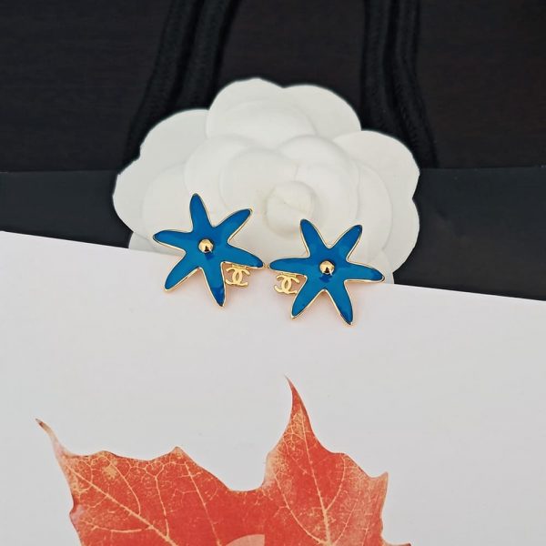 CHANEL Stud Earrings