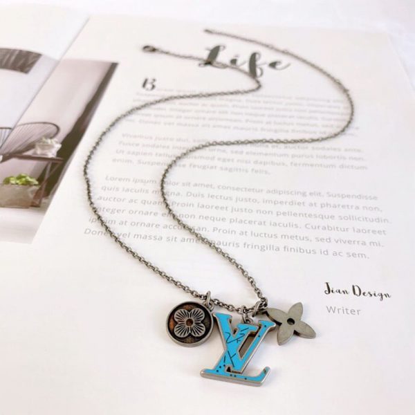 LV Turquoise Necklace