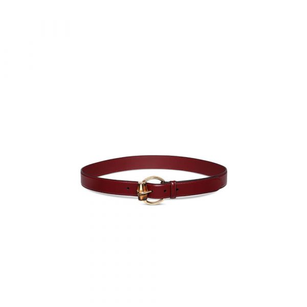Gucci belt with bamboo detail buckle