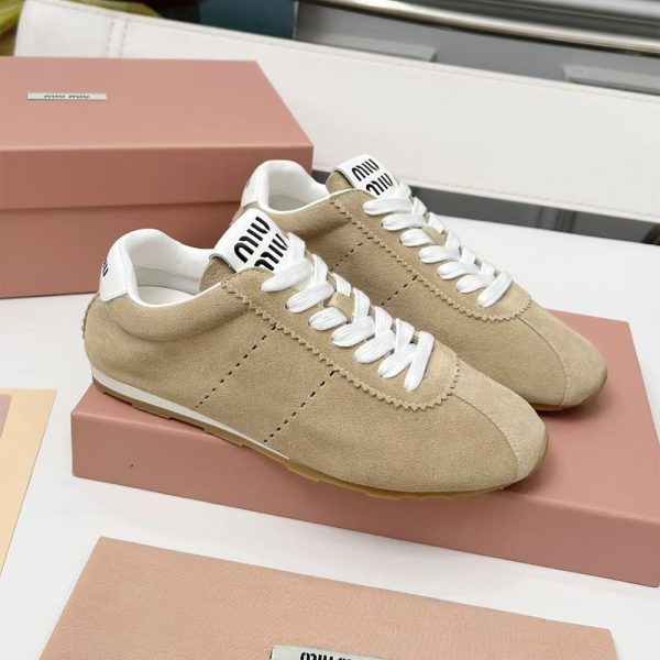 MIUMIU Suede Sneakers