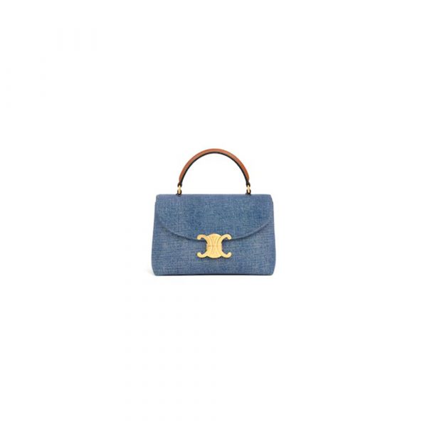 CELINE TEEN NINO BAG IN DENIM(HIGH-END GRADE)