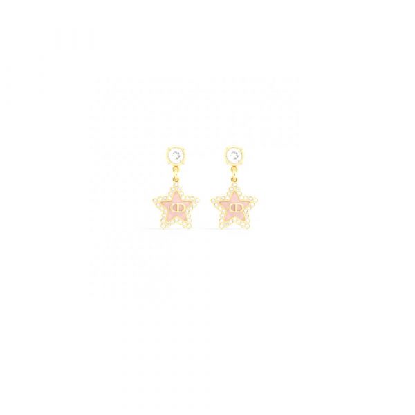 DIOR Petit CD Lucky Baroque Earrings