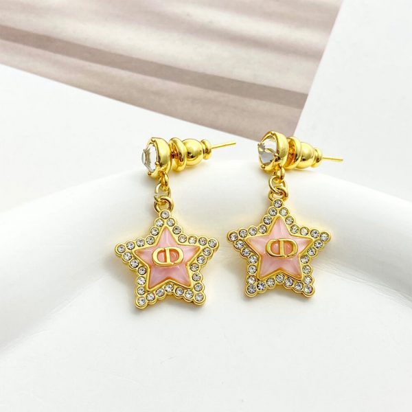 DIOR Petit CD Lucky Baroque Earrings