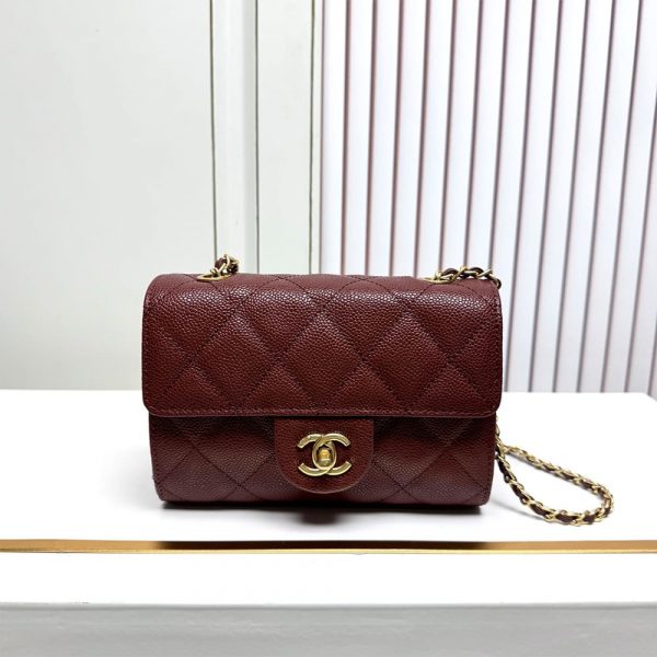 CHANEL Mini Flap Bag(HIGH-END GRADE)