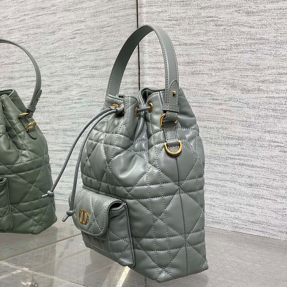Small Dior Caro Bucket Bag(HIGH-END GRADE) Small Dior Caro Bucket Bag(HIGH-END GRADE)