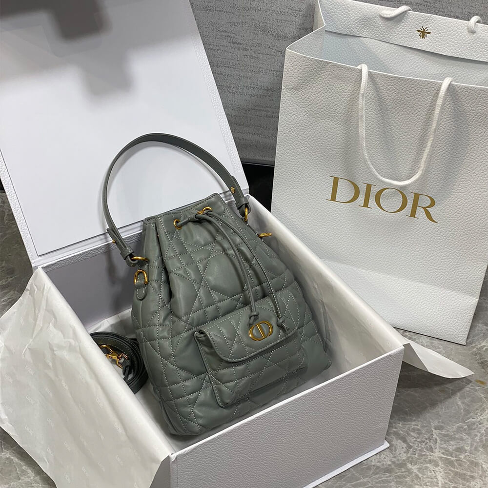 Small Dior Caro Bucket Bag(HIGH-END GRADE) Small Dior Caro Bucket Bag(HIGH-END GRADE)