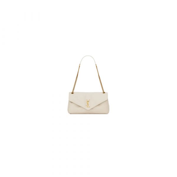 YSL calypso medium in grained lambskin