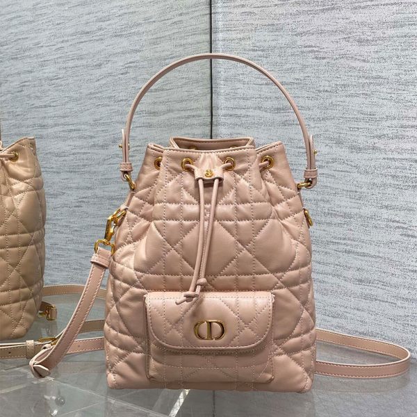 Small Dior Caro Bucket Bag(HIGH-END GRADE)