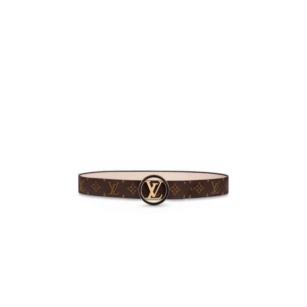 LV Slim Flower 35mm Reversible Belt