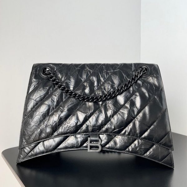 Balenciaga Women’s Crush Chain Bag Large(HIGH-END GRADE)