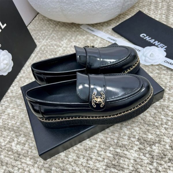 Chanel Moccasins