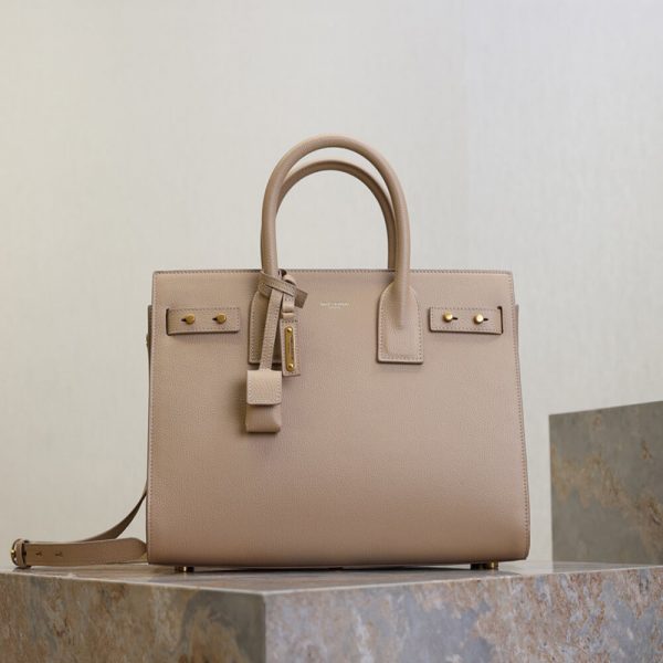 YSL SAC DE JOUR IN SUPPLE GRAINED LEATHER – SMALL(HIGH-END GRADE)