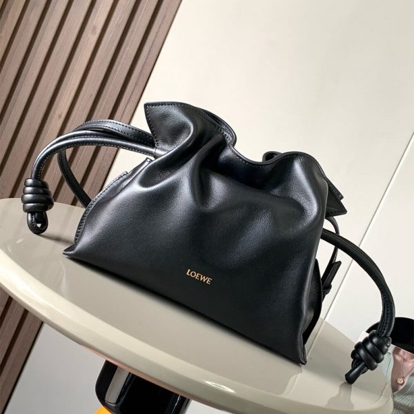 Loewe Mini Flamenco clutch in nappa calfskin(HIGH-END GRADE)