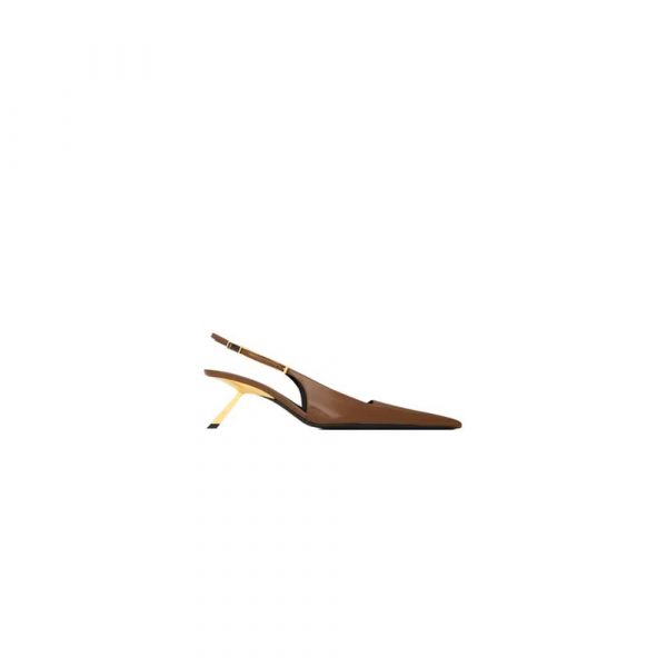 YSL LEE slingback pumps in patent leather