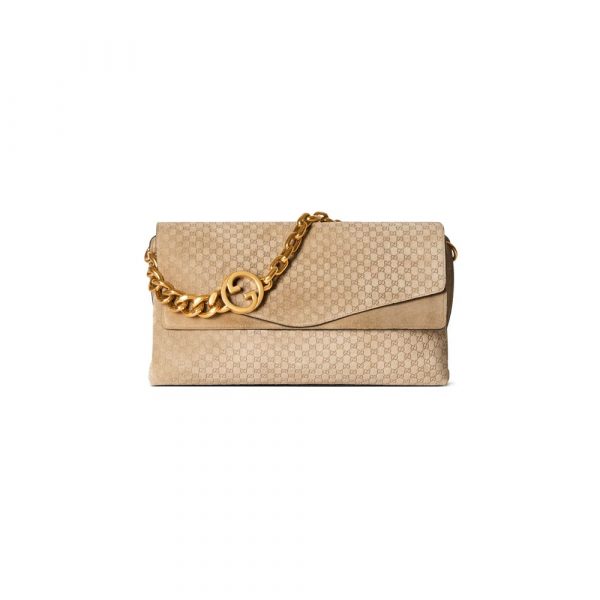Gucci Large shoulder bag with chain(HIGH-END GRADE)