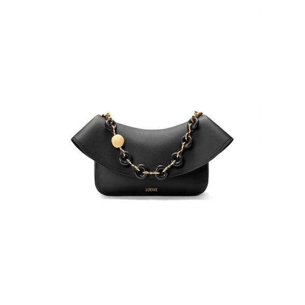 Loewe Medium Ola bag in smooth calfskin(HIGH-END GRADE)