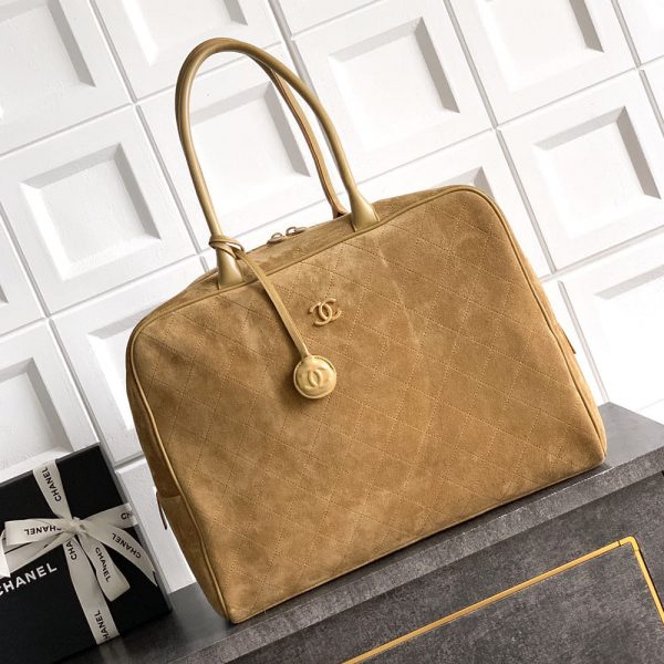 CHANEL Maxi Bowling Bag(HIGH-END GRADE)