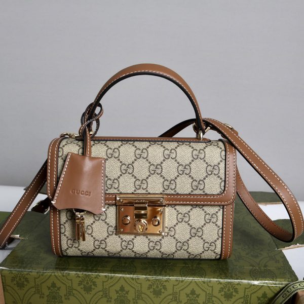 Gucci Padlock small top handle bag(HIGH-END GRADE)