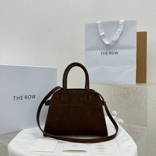 THE ROW Soft Margaux 10 sued bag(High-end Grade)