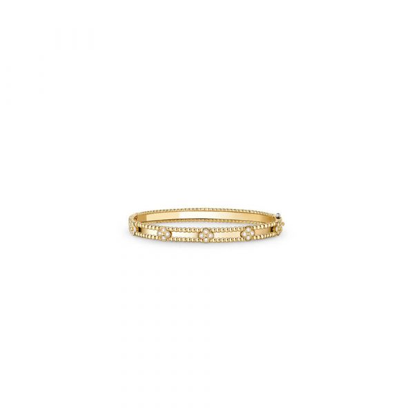 Van Cleef & Arpels Perlée sweet clovers bracelet, medium model