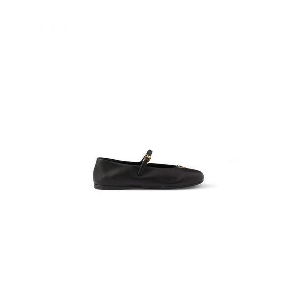 PRADA Nappa leather ballerinas