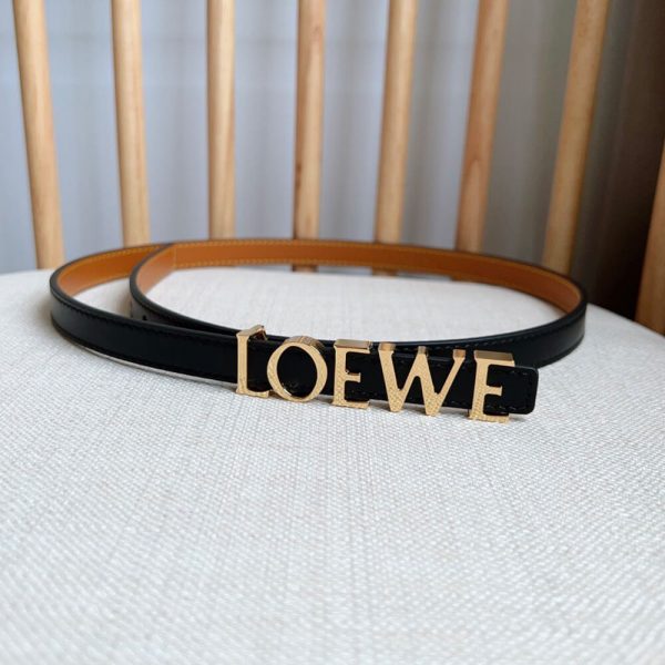 LOEWE belt in smooth calfskin 15mm