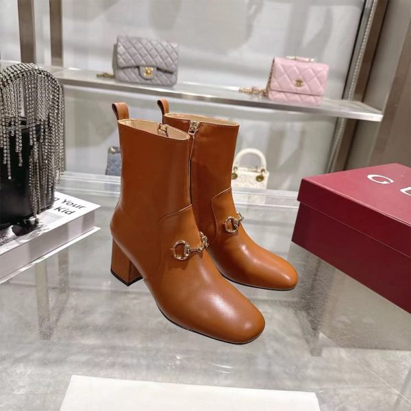 GUCCI Women’s ankle boot with Horsebit