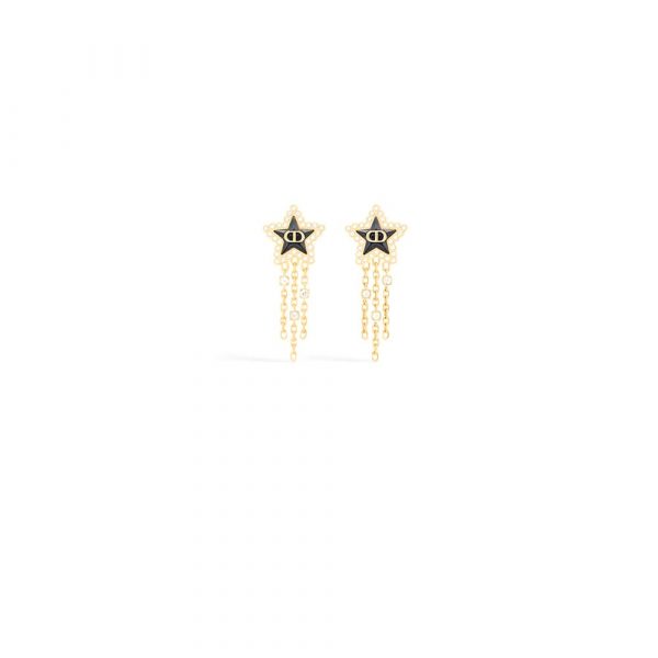 DIOR Petit CD Lucky Baroque Earrings
