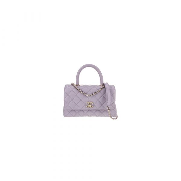 Chanel MINI COCO Handle Bag(HIGH-END GRADE)