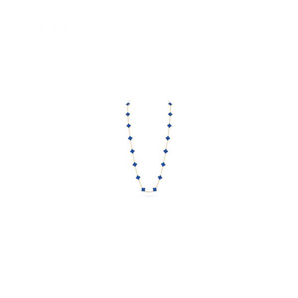 VCA Vintage Alhambra long necklace, 20 motifs
