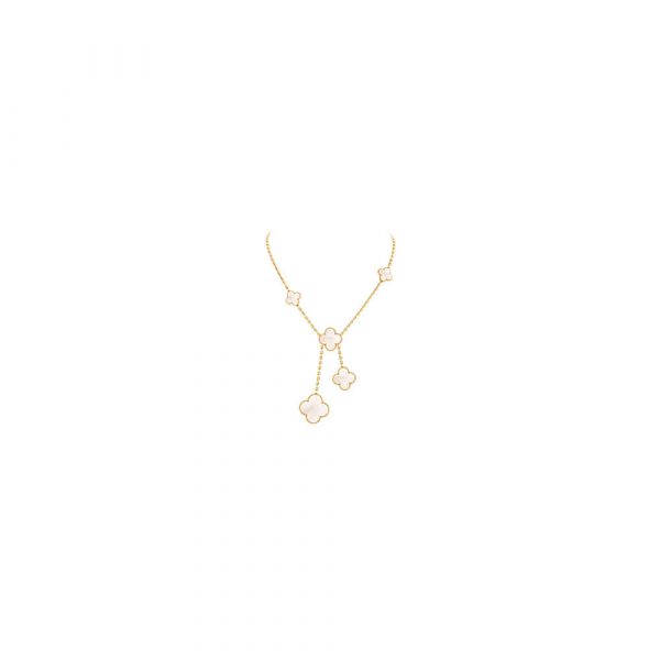 VAN CLEEF & ARPELS Collier Magic Alhambra 6 motifs(HIGH-END GRADE)
