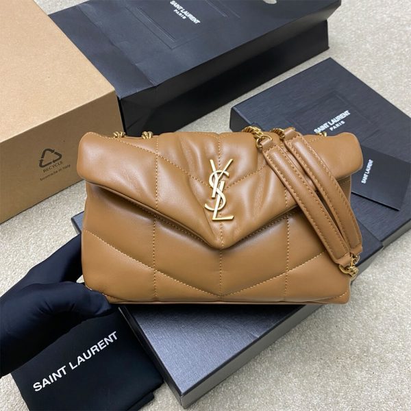 YSL Toy Puffer in lambskin