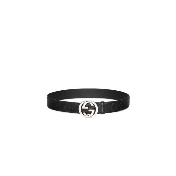 GUCCI Belt with Interlocking G buckle