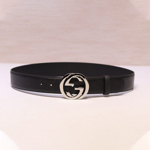 GUCCI Belt with Interlocking G buckle