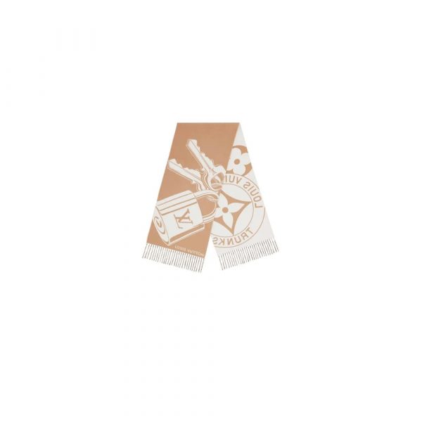 LV Lock And Keys Scarf