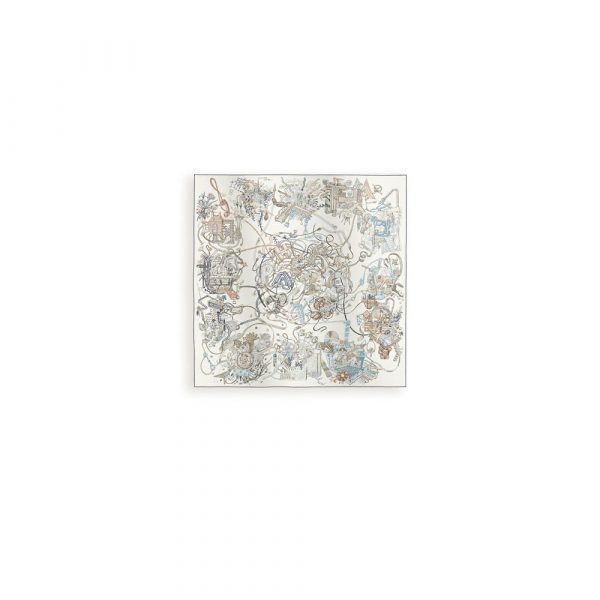 HERMES Le Monde d’Herm??s shawl 140