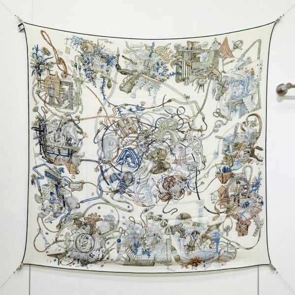 HERMES Le Monde d’Herm??s shawl 140