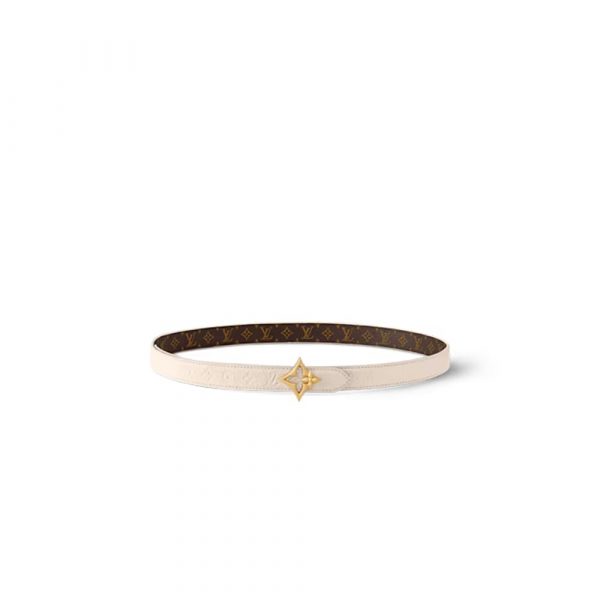 LV Flowergram 20mm reversible belt