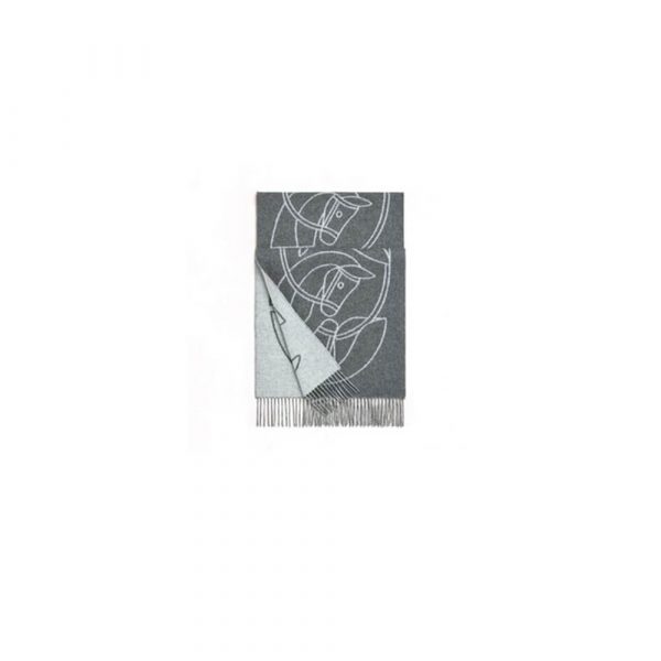 HERMES Casaque Entrelacs Equestres scarf