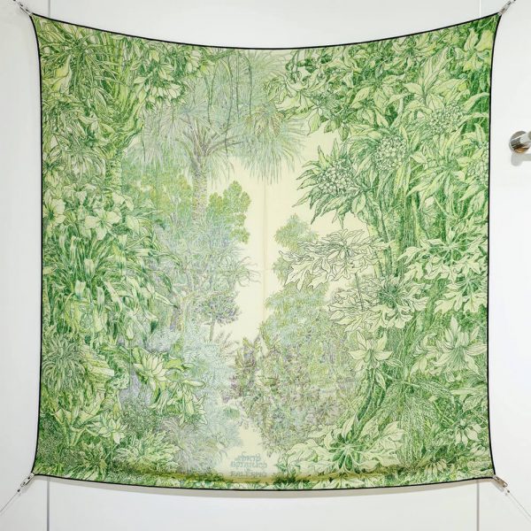 HERMES All’Orto Botanico di Palermo shawl 140