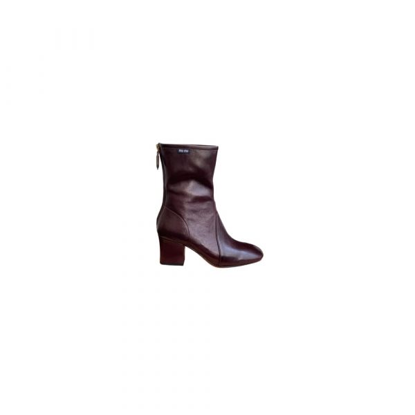 MiuMiu Nappa leather booties
