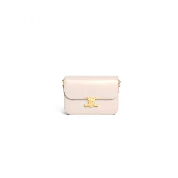 CELINE CLASSIQUE TRIOMPHE BAG in shiny calfskin(HIGH-END GRADE)
