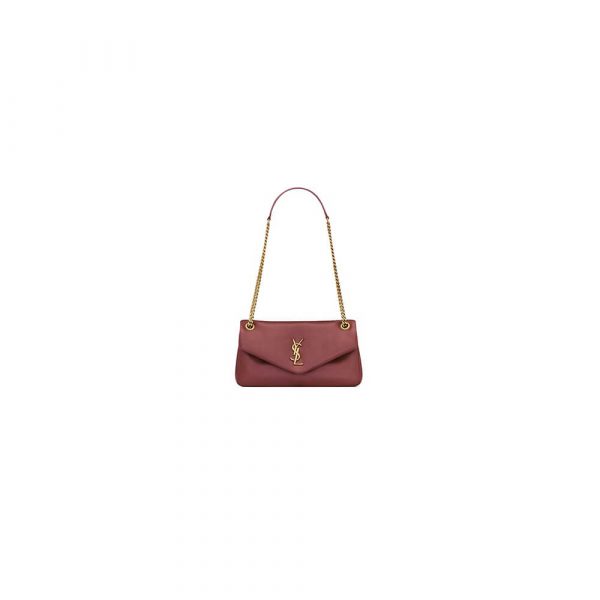 YSL calypso small in plunged lambskin