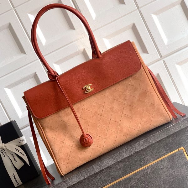 CHANEL Boston Top Handle Bag(HIGH-END GRADE)