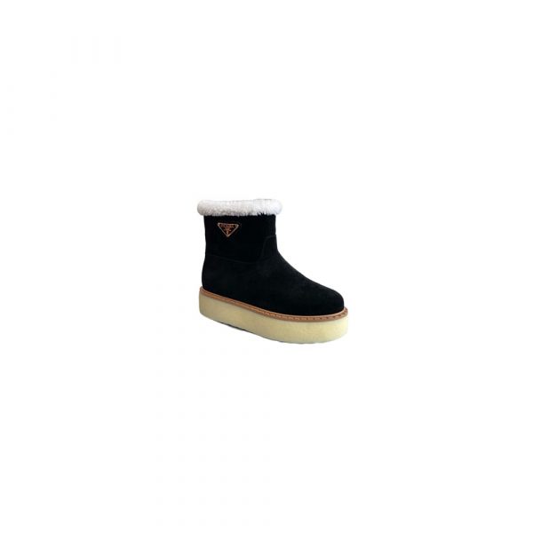 PRADA Suede booties