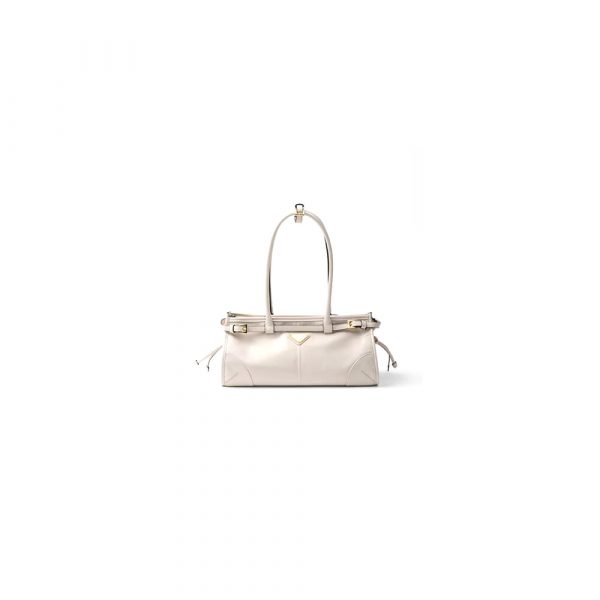 Prada Medium leather handbag(high-end grade)