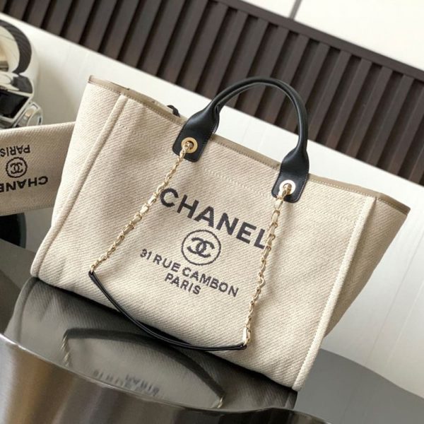 CHANEL Deauville Large Tote(HIGH-END GRADE)