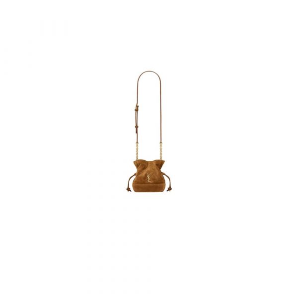 YSL JAMIE mini shoulder pouch in suede