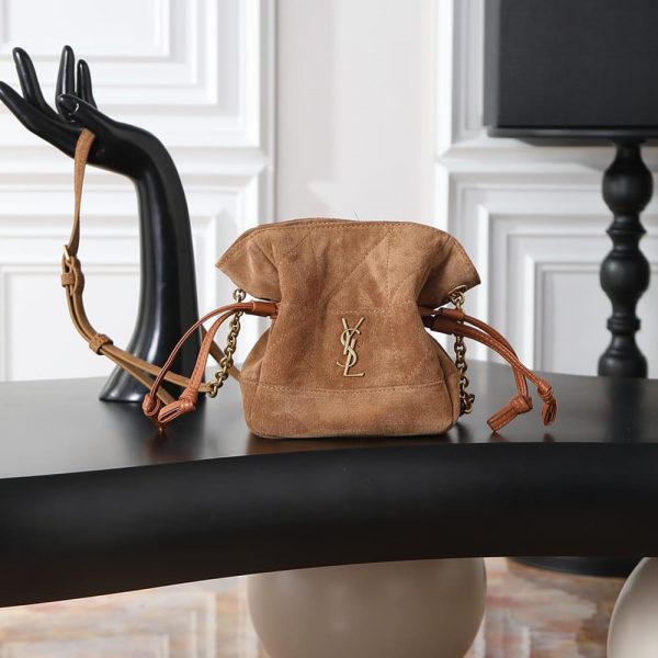 YSL JAMIE mini shoulder pouch in suede