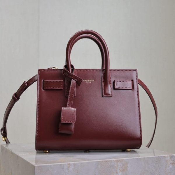 YSL SAC DE JOUR IN SMOOTH LEATHER – NANO(HIGH-END GRADE)